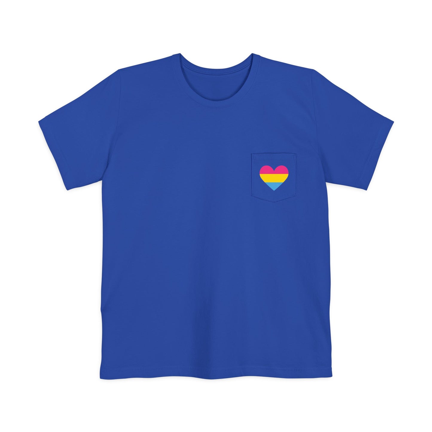Pansexual Heart Pocket Tee
