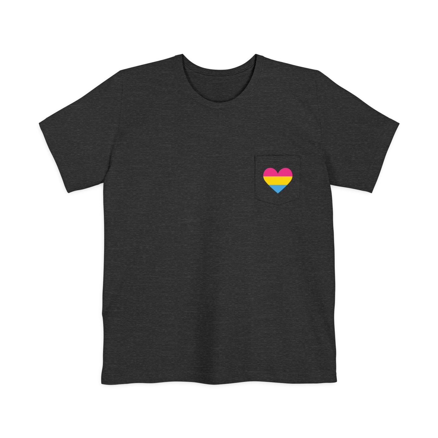 Pansexual Heart Pocket Tee