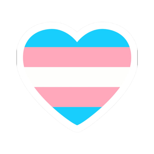 Trans Heart Sticker
