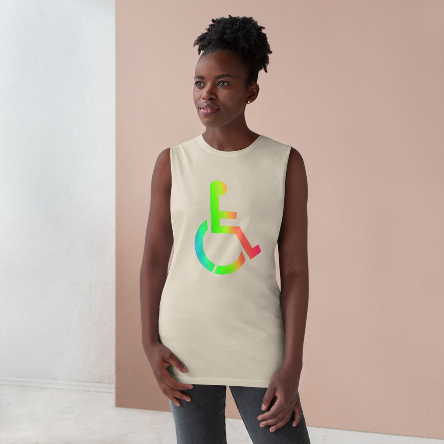 Rainbow Accessibility Tank Top