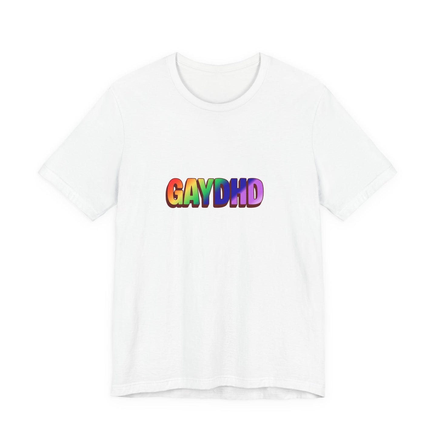 Gaydhd Rainbow Graphic T-Shirt