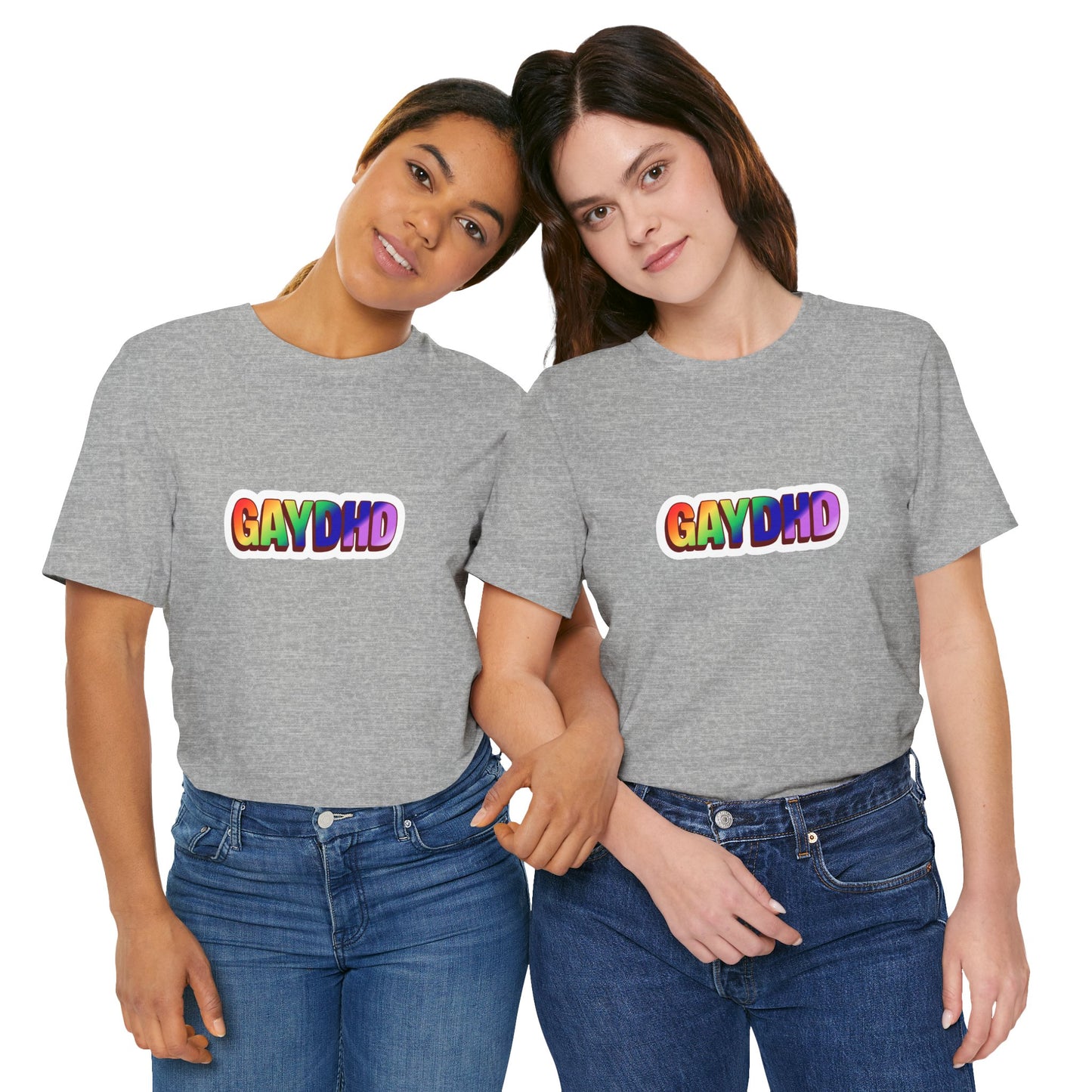 Gaydhd Rainbow Graphic T-Shirt