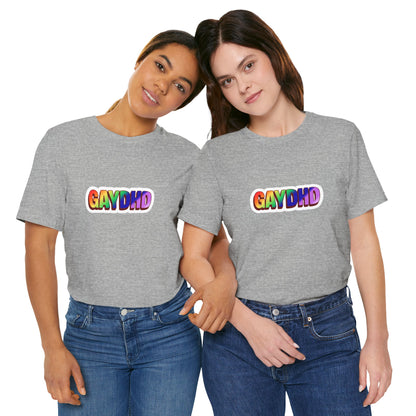 Gaydhd Rainbow Graphic T-Shirt