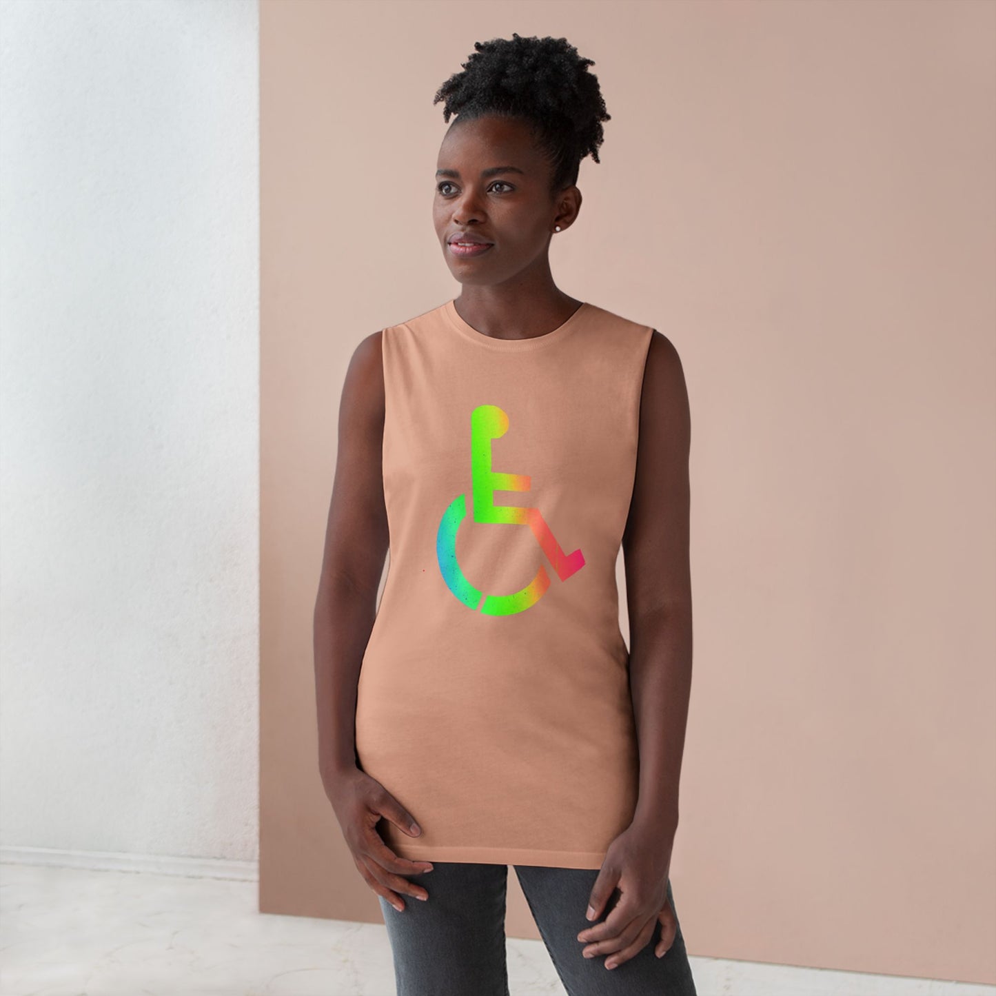 Rainbow Accessibility Tank Top