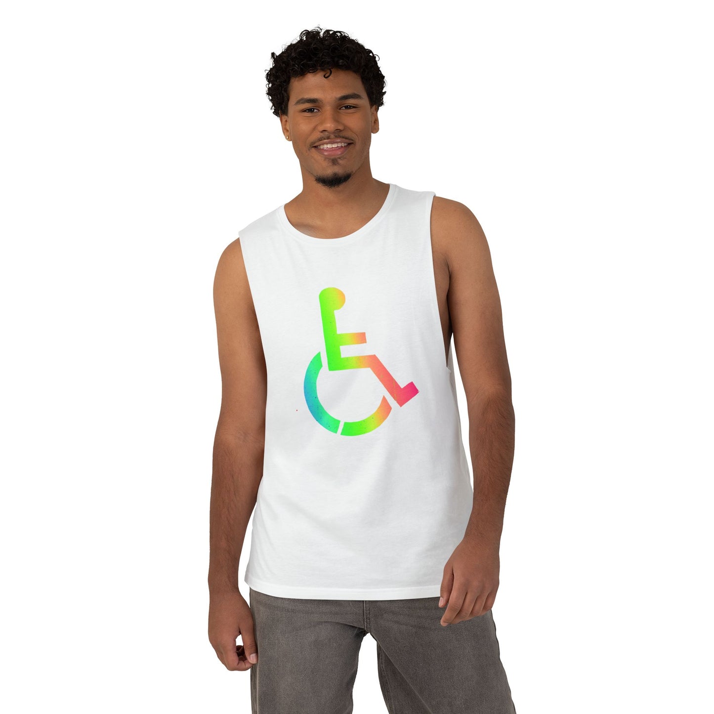 Rainbow Accessibility Tank Top