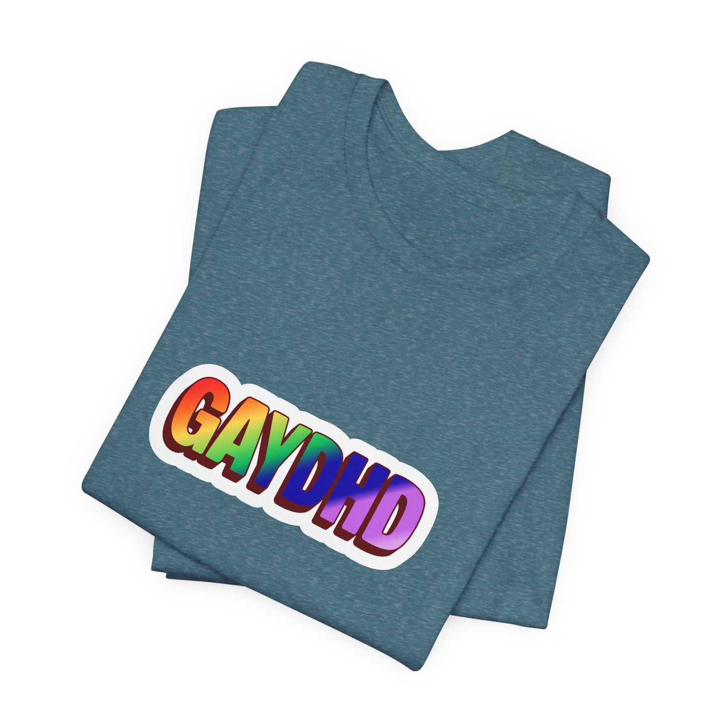 Gaydhd Rainbow Graphic T-Shirt