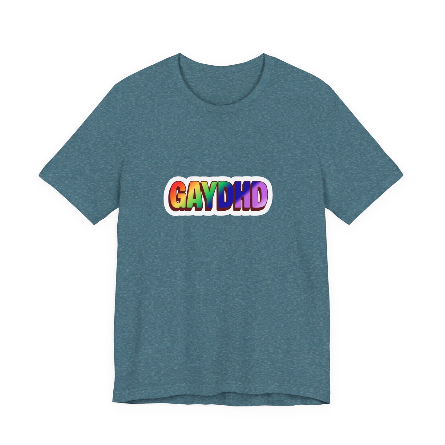 Gaydhd Rainbow Graphic T-Shirt