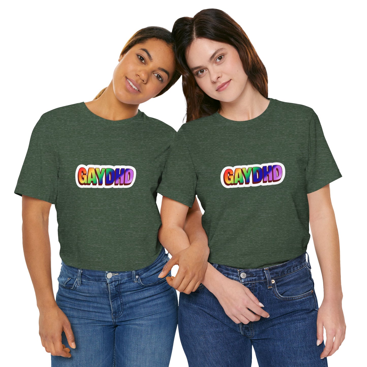 Gaydhd Rainbow Graphic T-Shirt