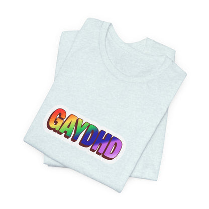 Gaydhd Rainbow Graphic T-Shirt