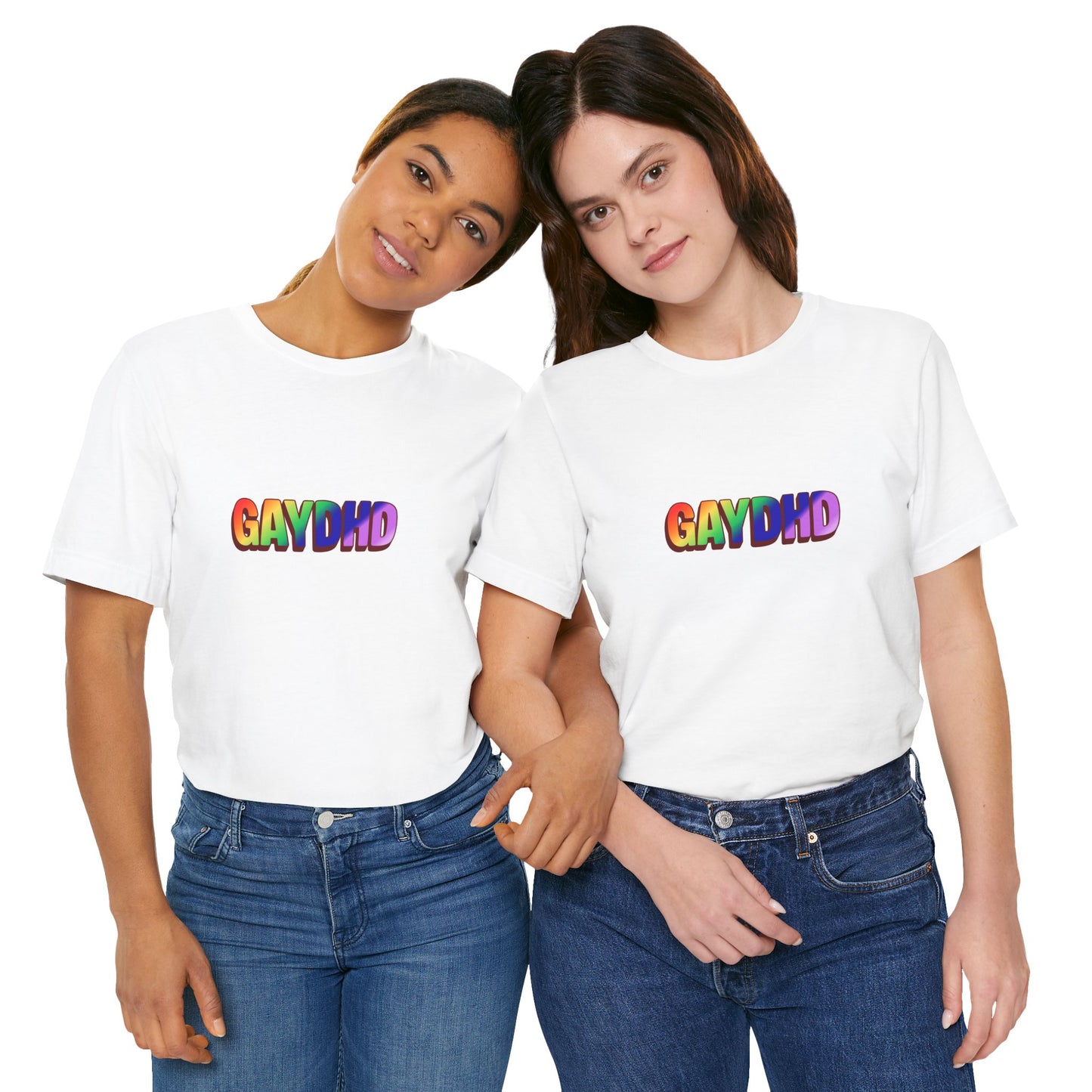Gaydhd Rainbow Graphic T-Shirt