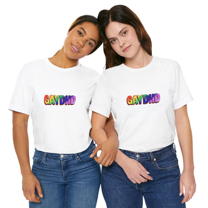 Gaydhd Rainbow Graphic T-Shirt