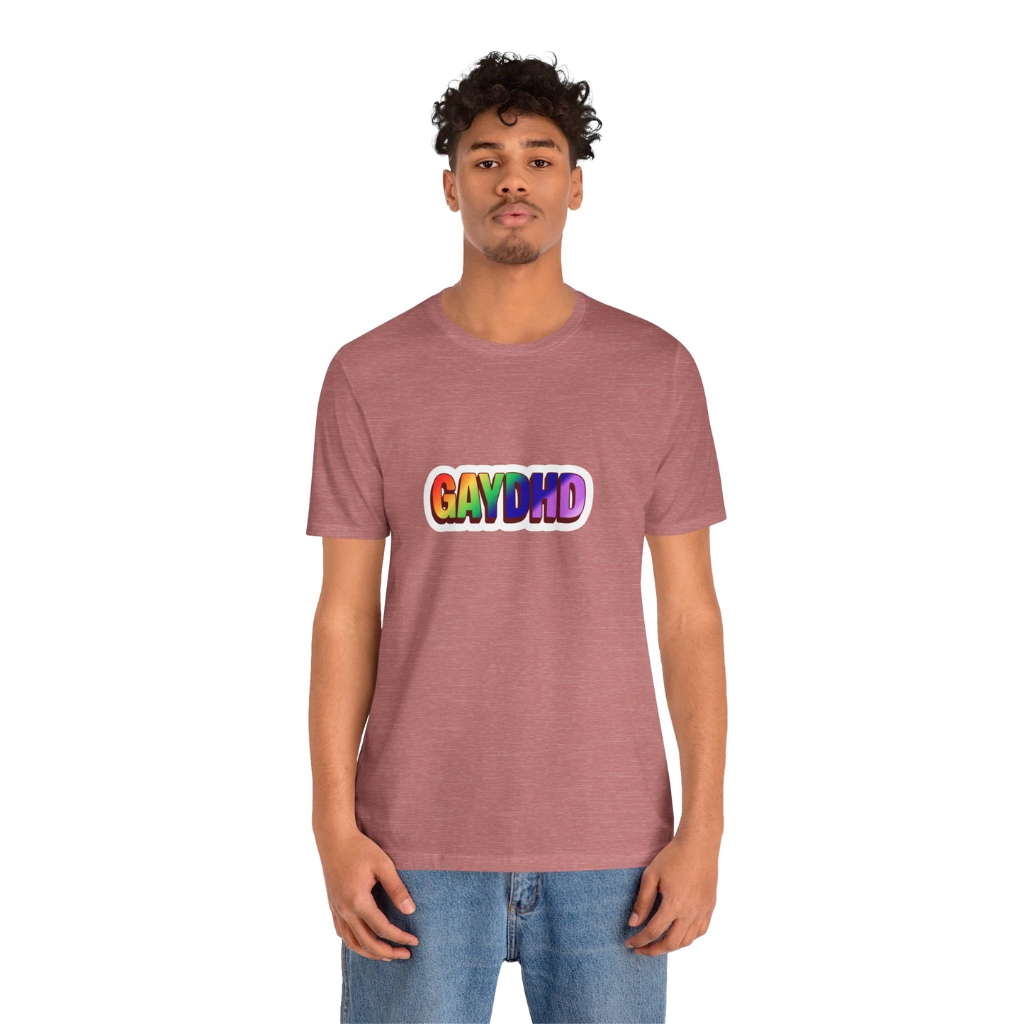 Gaydhd Rainbow Graphic T-Shirt