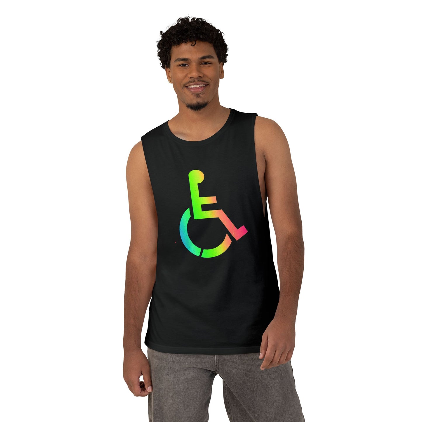 Rainbow Accessibility Tank Top