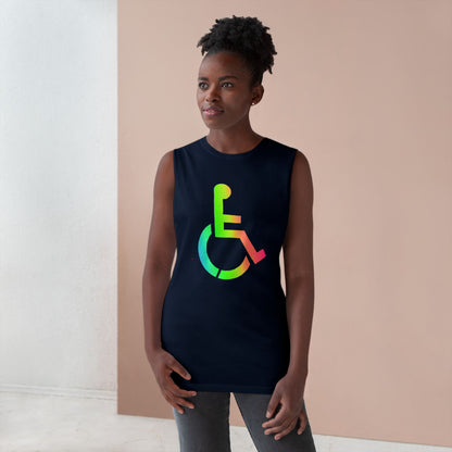 Rainbow Accessibility Tank Top