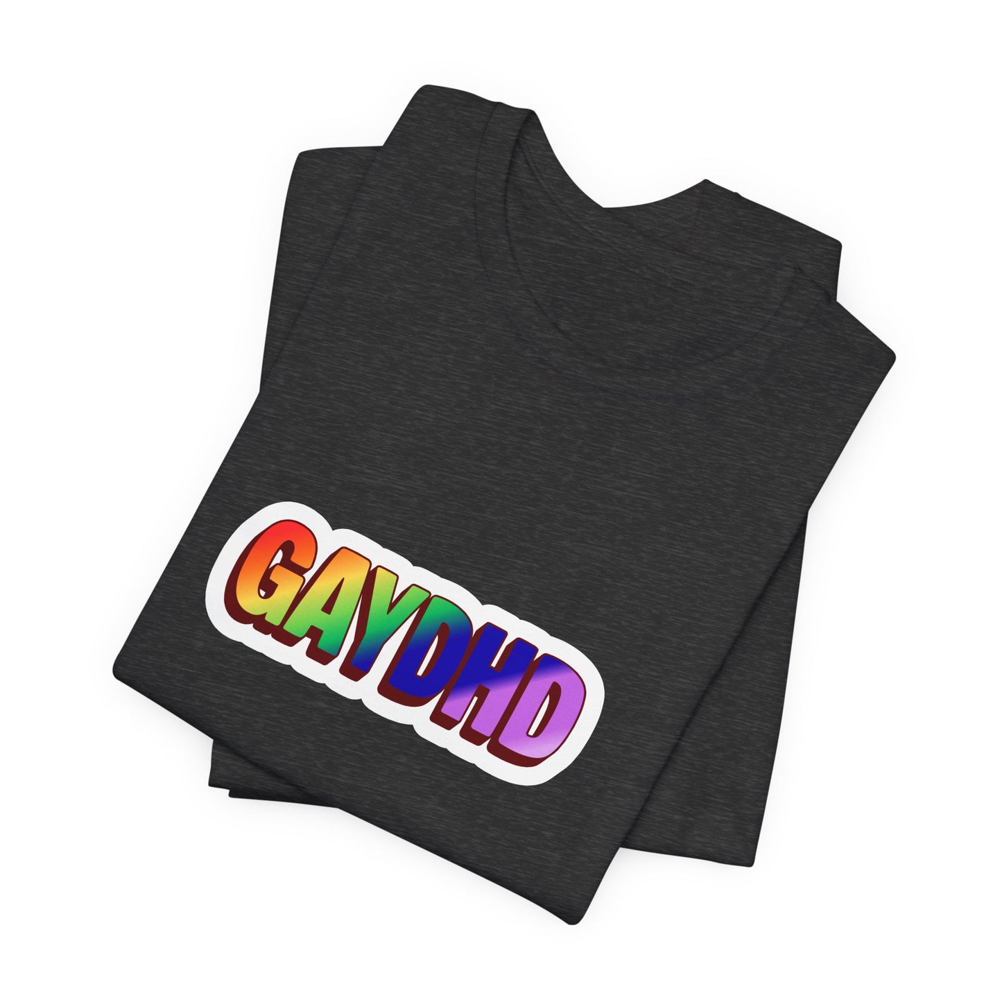 Gaydhd Rainbow Graphic T-Shirt