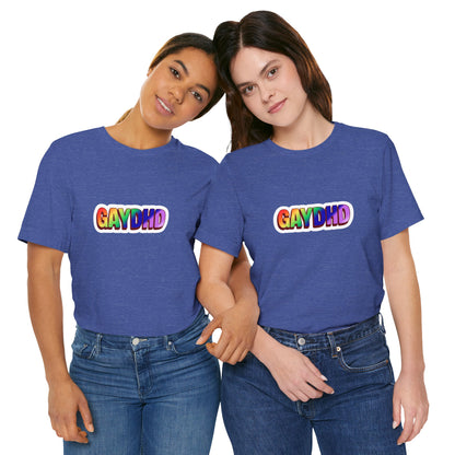 Gaydhd Rainbow Graphic T-Shirt