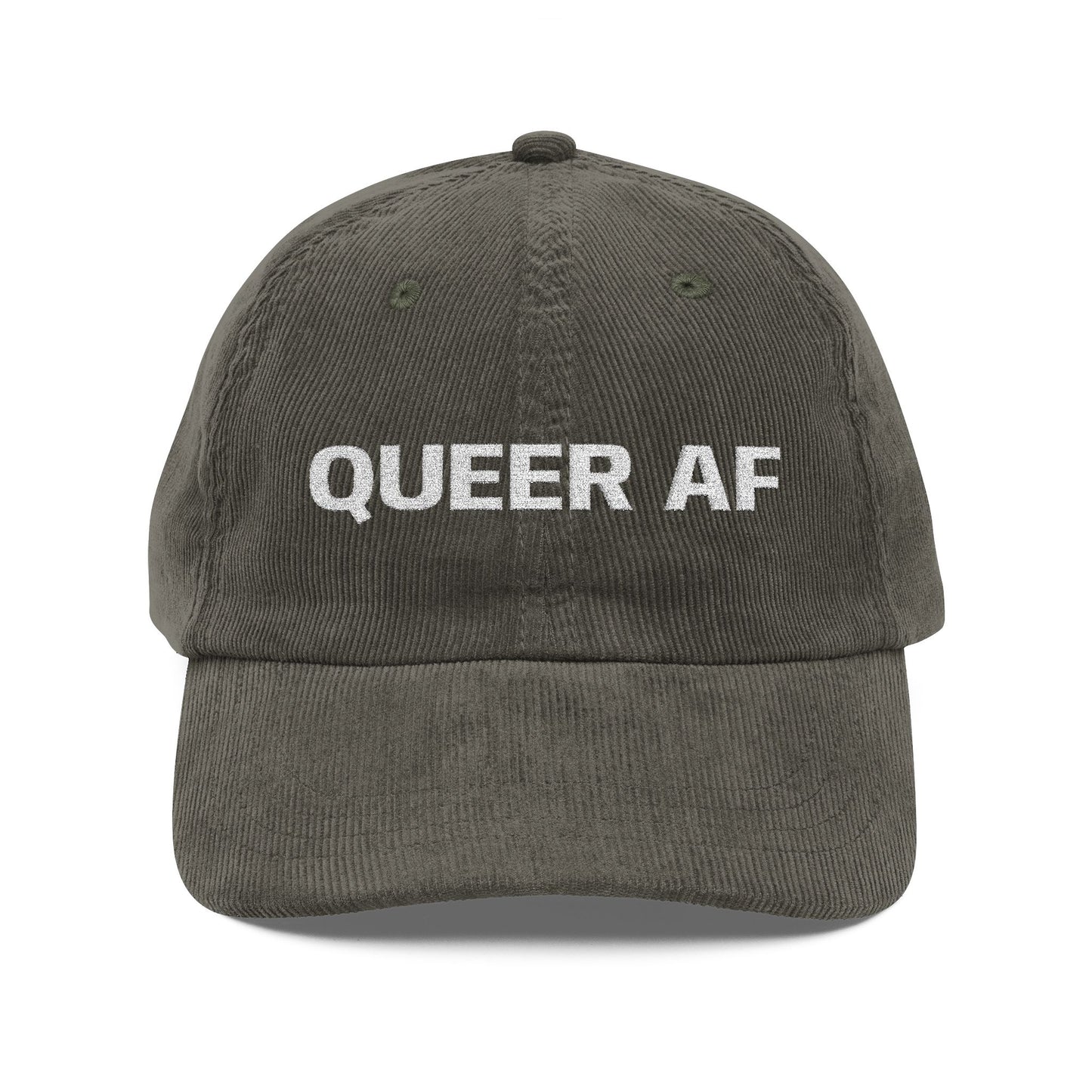 Queer AF Corduroy Cap