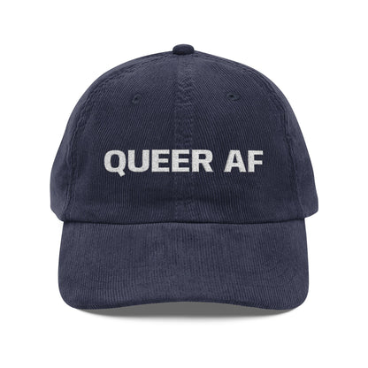 Queer AF Corduroy Cap