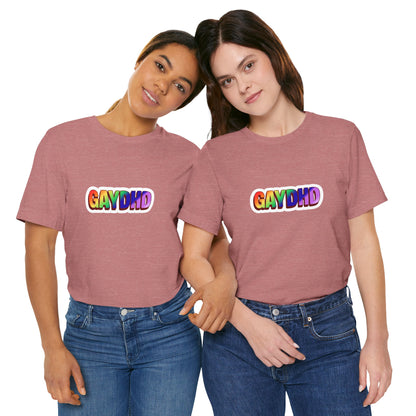 Gaydhd Rainbow Graphic T-Shirt