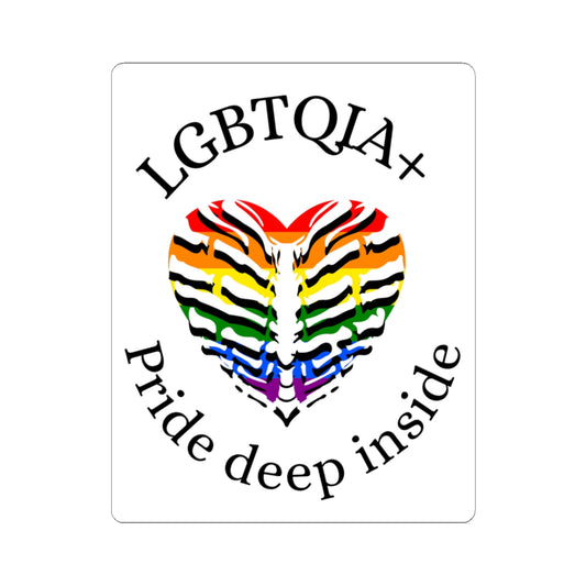 LGBTQIA+ Pride Deep Inside Sticker