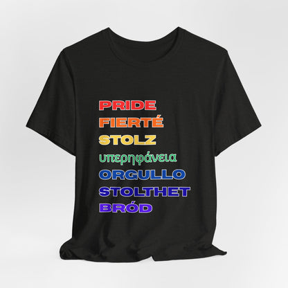 Pride Multilingual Tee