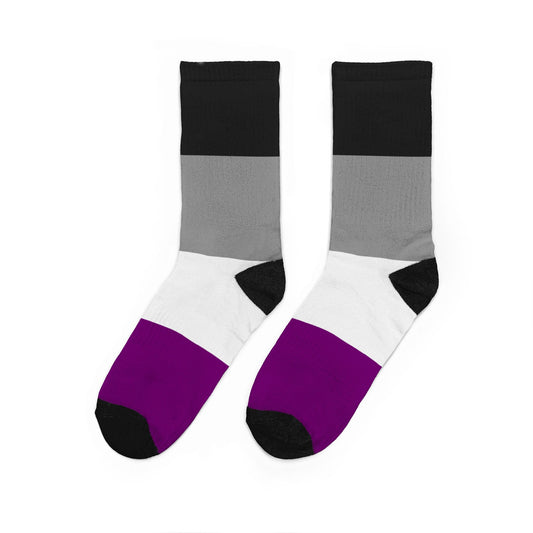 Asexual Pride Crew Socks