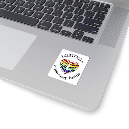 LGBTQIA+ Pride Deep Inside Sticker