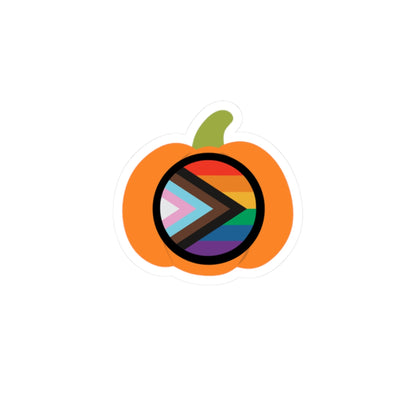 Pumpkin Pride Kiss-Cut Sticker