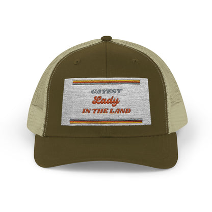 Gayest Lady Trucker Cap