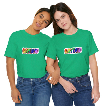 Gaydhd Rainbow Graphic T-Shirt