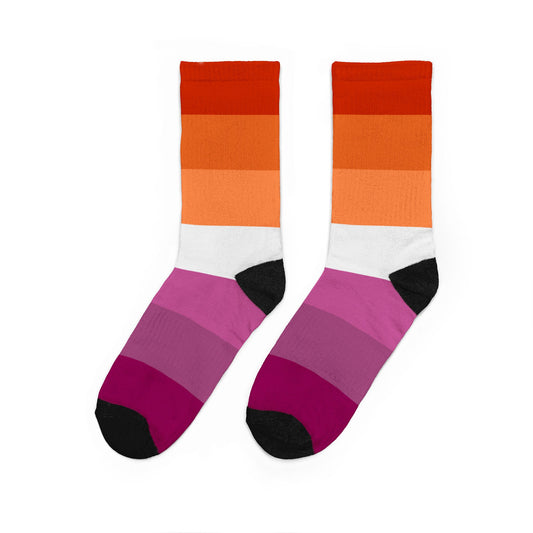 Lesbian Pride Crew Socks