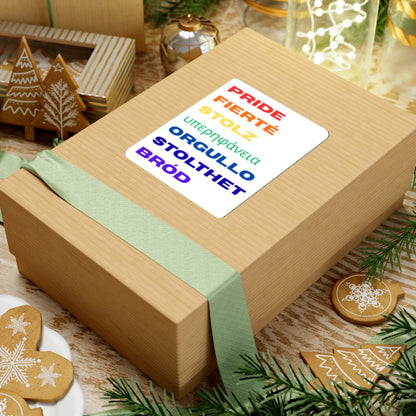 Pride Multilingual Sticker