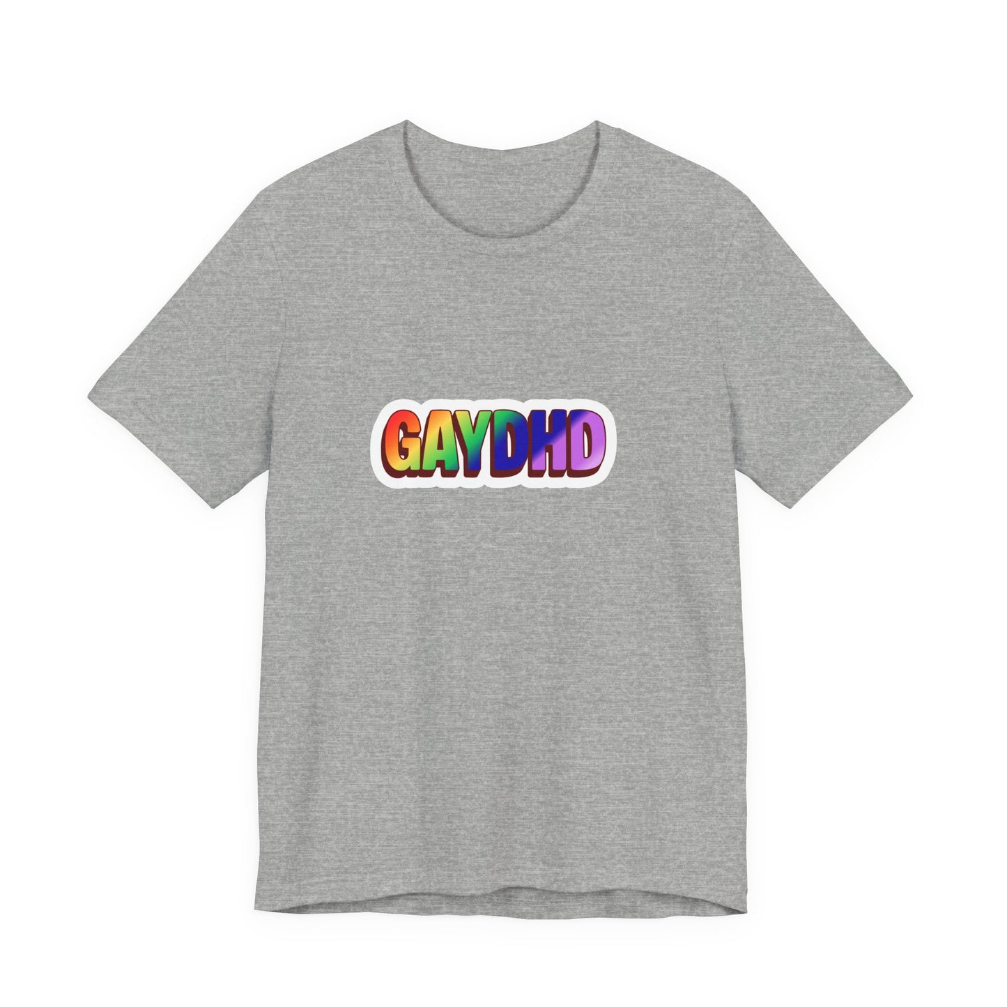 Gaydhd Rainbow Graphic T-Shirt