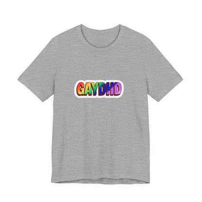 Gaydhd Rainbow Graphic T-Shirt