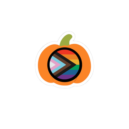 Pumpkin Pride Kiss-Cut Sticker
