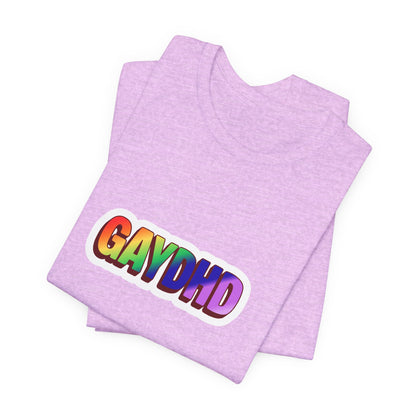 Gaydhd Rainbow Graphic T-Shirt