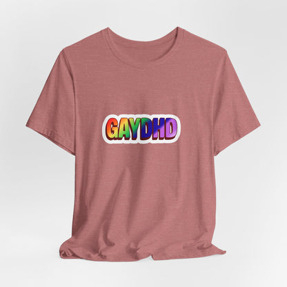 Gaydhd Rainbow Graphic T-Shirt