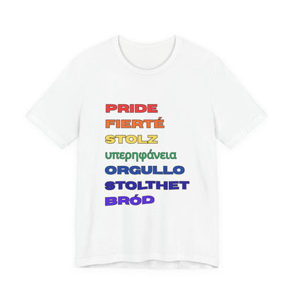 Pride Multilingual Tee
