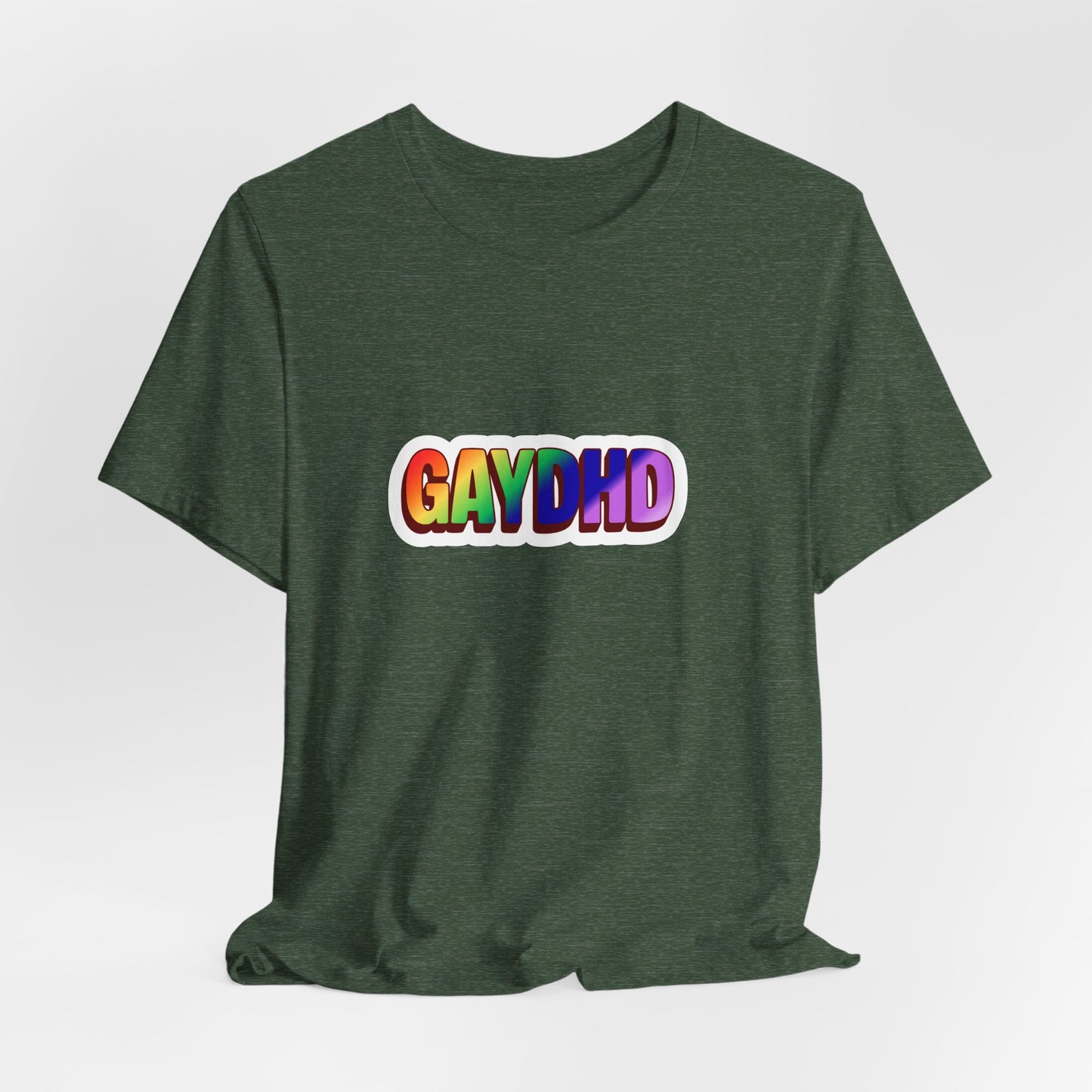Gaydhd Rainbow Graphic T-Shirt