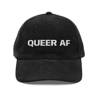 Queer AF Corduroy Cap