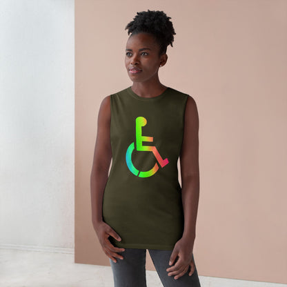 Rainbow Accessibility Tank Top