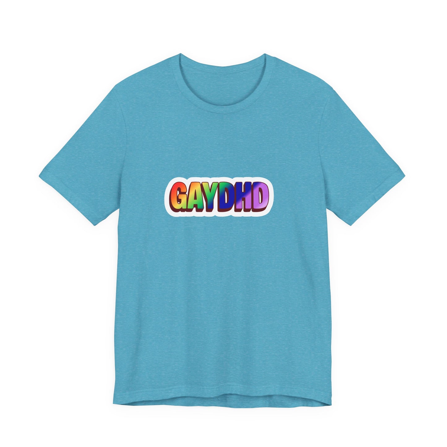 Gaydhd Rainbow Graphic T-Shirt
