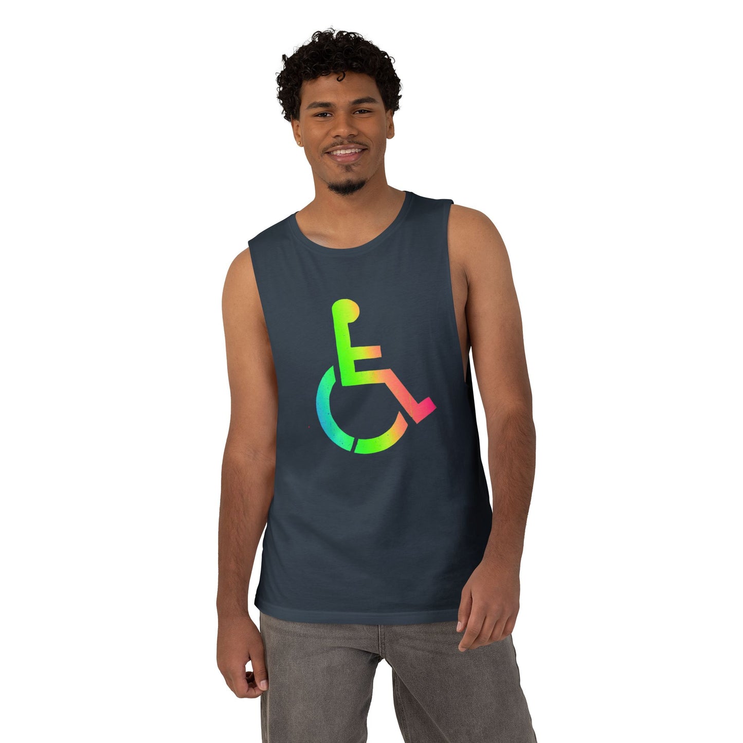 Rainbow Accessibility Tank Top