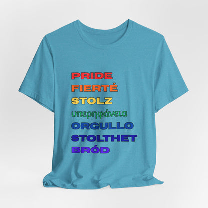 Pride Multilingual Tee