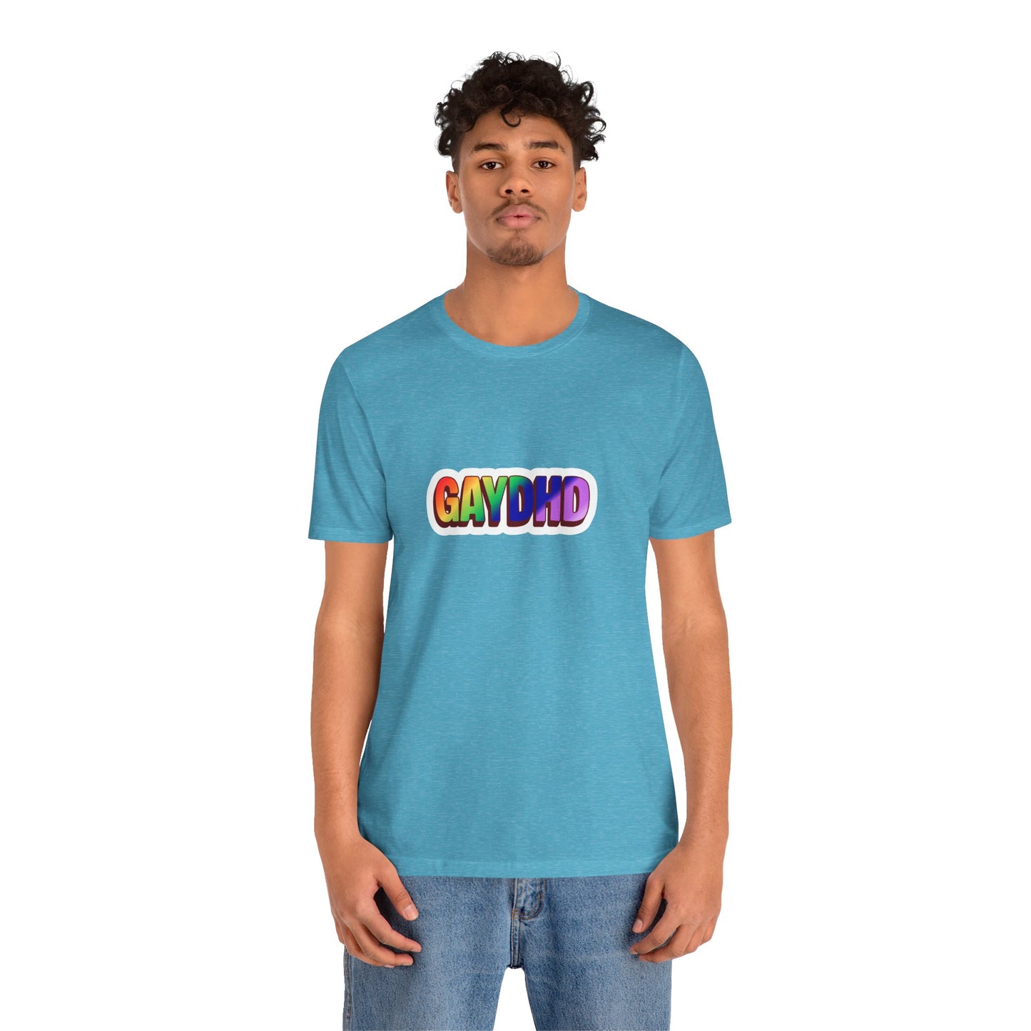 Gaydhd Rainbow Graphic T-Shirt