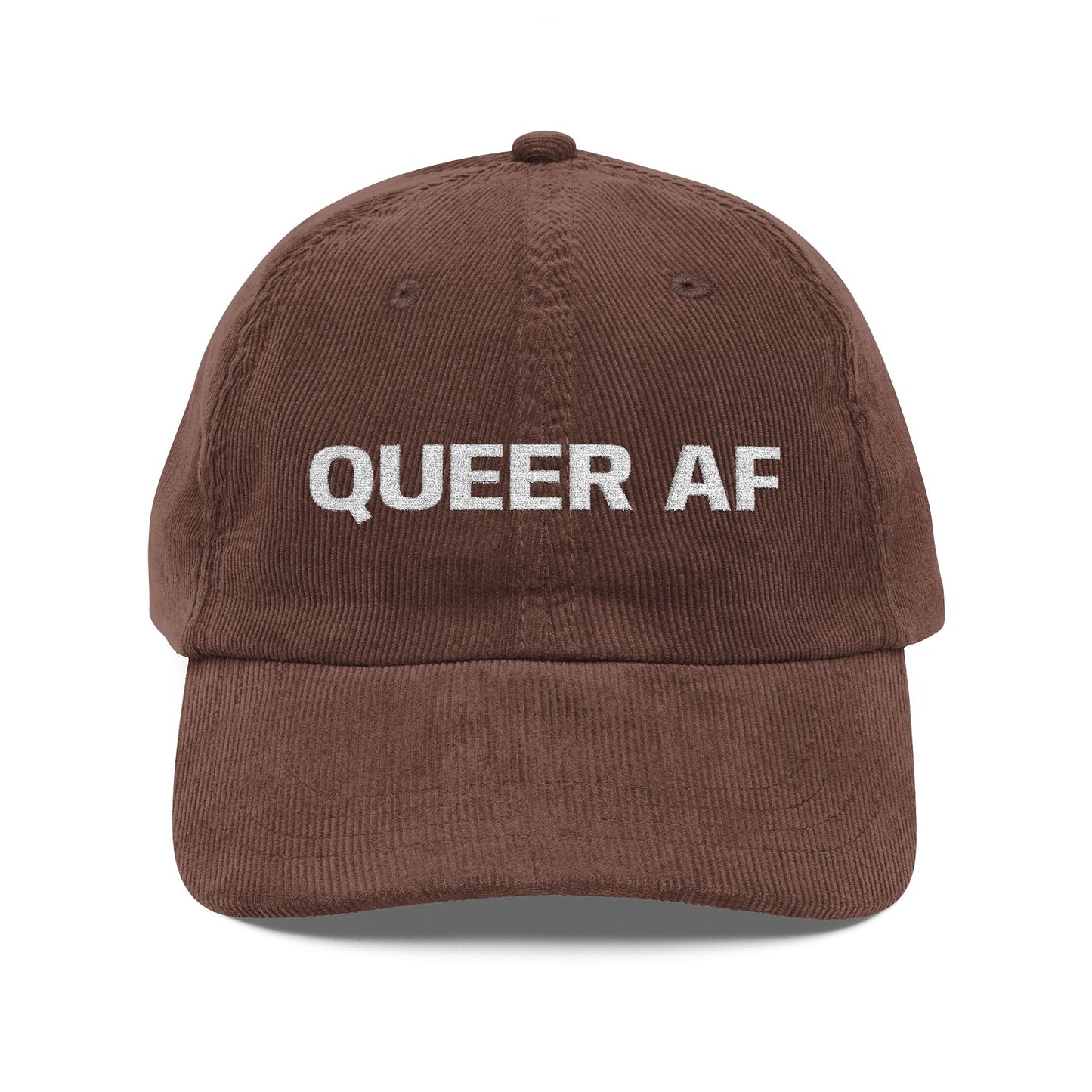 Queer AF Corduroy Cap
