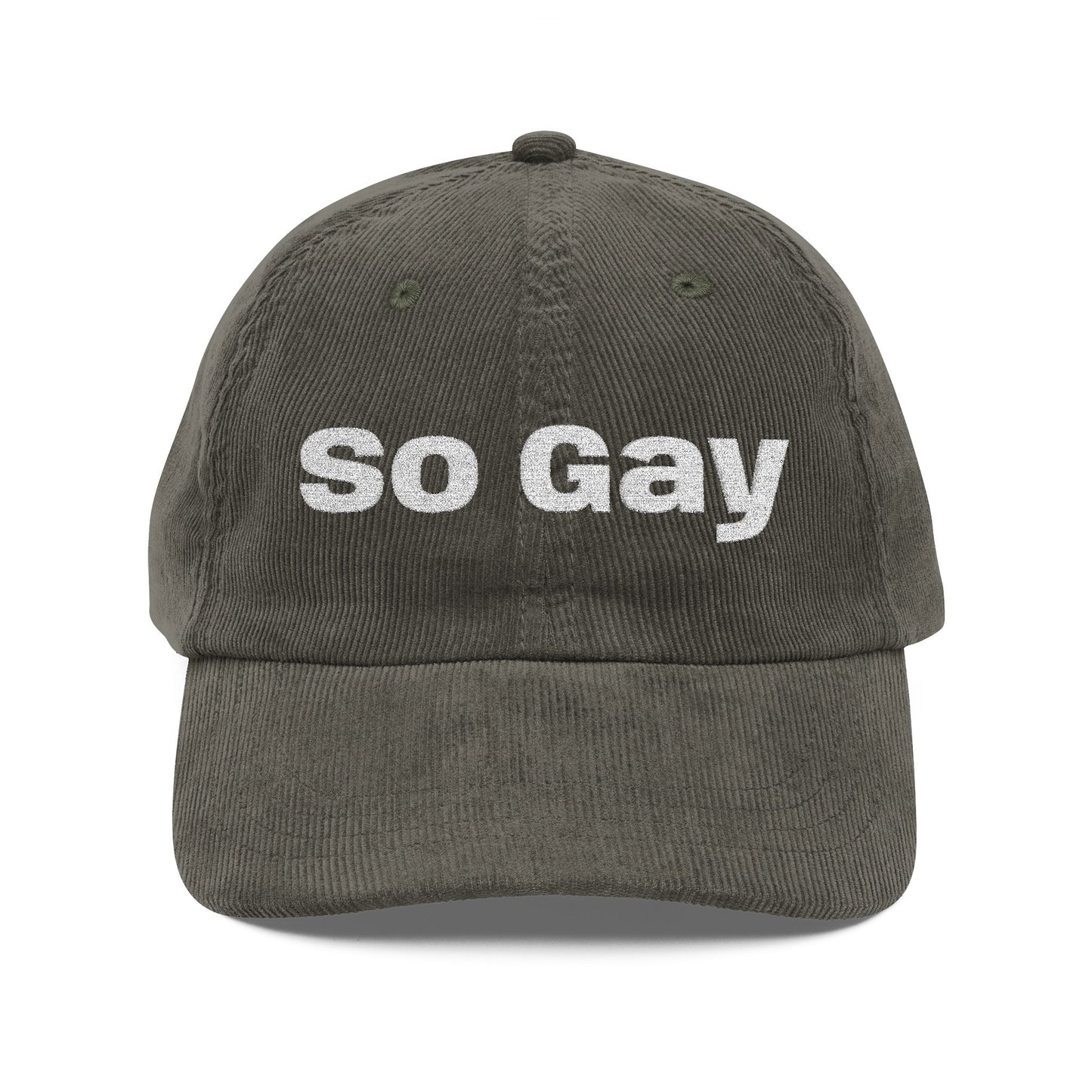 So Gay Corduroy Cap