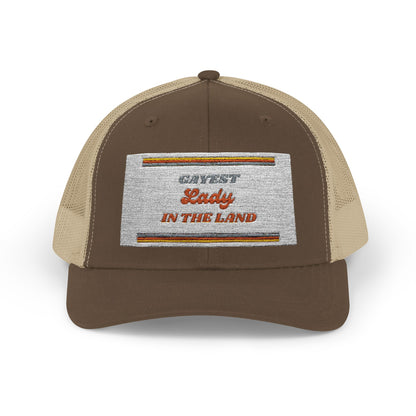 Gayest Lady Trucker Cap