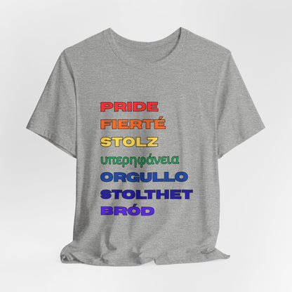 Pride Multilingual Tee