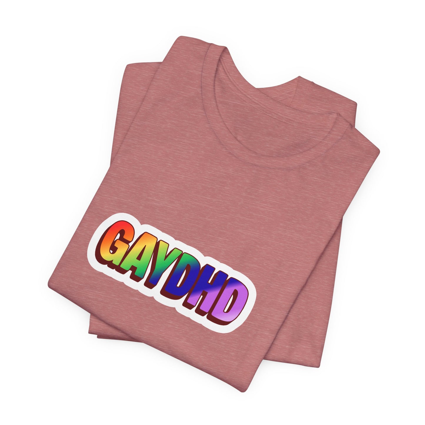 Gaydhd Rainbow Graphic T-Shirt